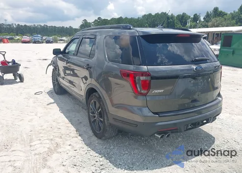 2018 Ford Explorer Sport z USA, uszkodzony, nr VIN 1FM5K8GTXJGA51668